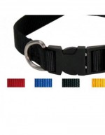 Black Adjustable Nylon Collar