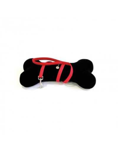 Red Mylord Leatherette Leash