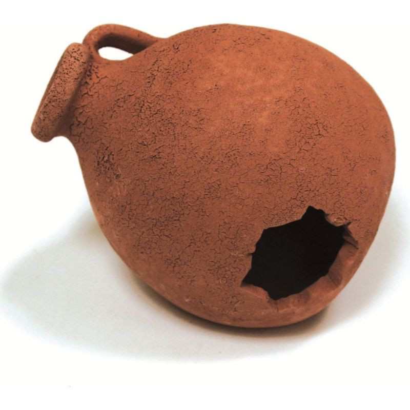 Round Amphora with Hole 13 cm