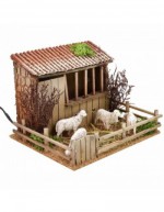 Sheepfold With Moving Sheep