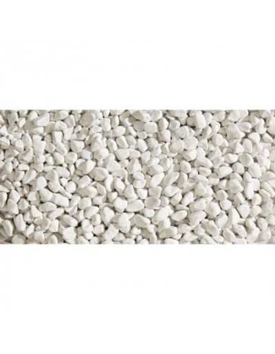 White Carrara pebbles 15-25 mm