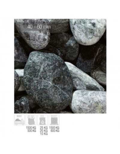 Green Alps pebbles 40-60 mm