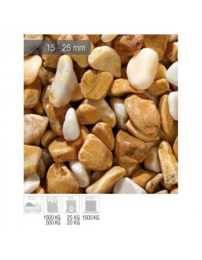 Siena yellow pebbles 15-25 mm