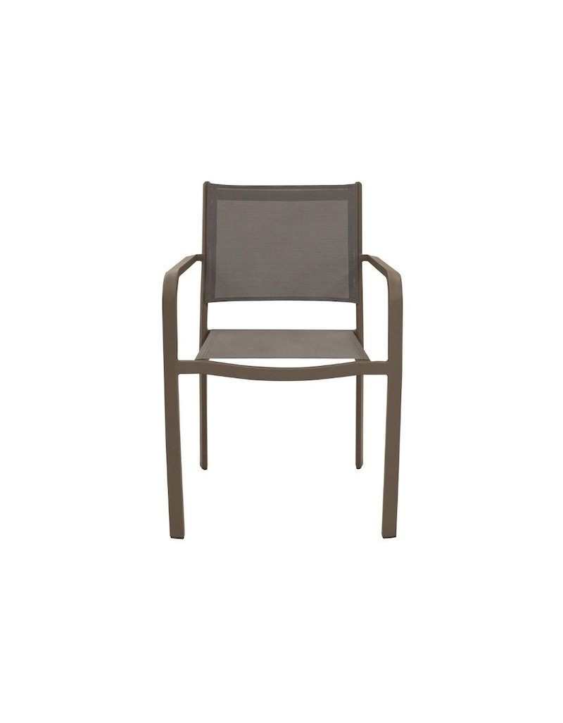 Fauteuil empilable Zante taupe Fauteuil empilable Zante taupe