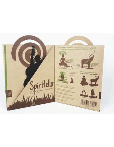 Musicista porta incenso SpirHello packaging