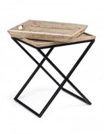 Tavolino in Legno Tray