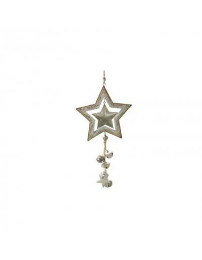 Stars decoration with bells