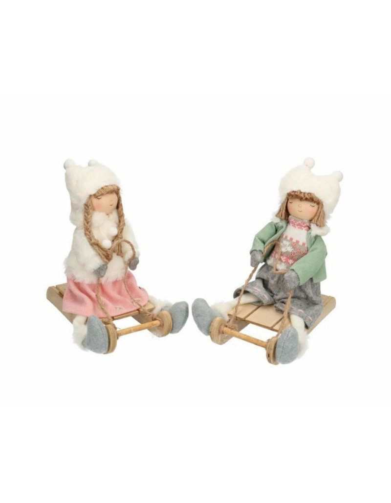 Pupazzo Tessuto Bambina con... Pupazzo Tessuto Bambina con...