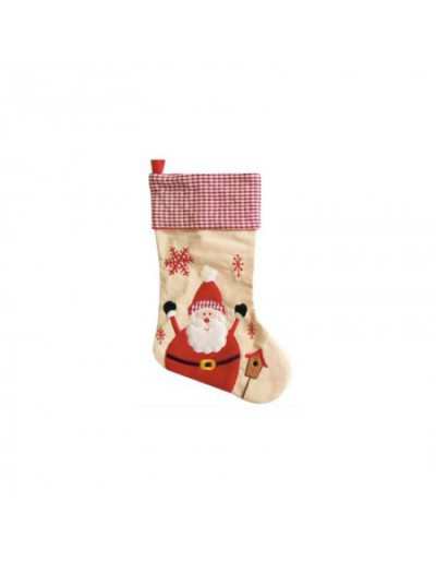 Calza Befana Tessuto con...