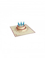 Origamo Greeting Card Happy Birthday Cake
