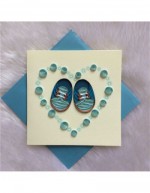 Origamo Quilling Baby Shoes...