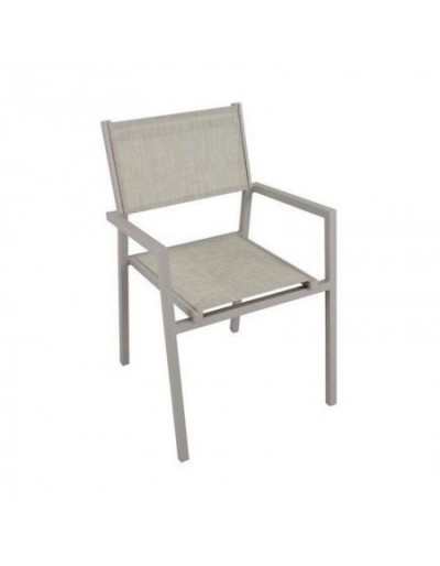 Fauteuil empilable Havana Tortora