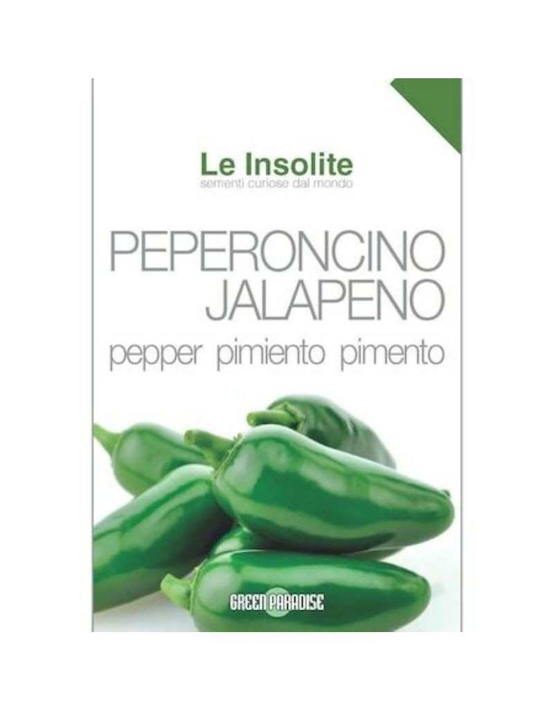 Semi in Busta Le Insolite - Peperoncino Jalapeno Semi in Busta Le Insolite - Peperoncino Jalapeno