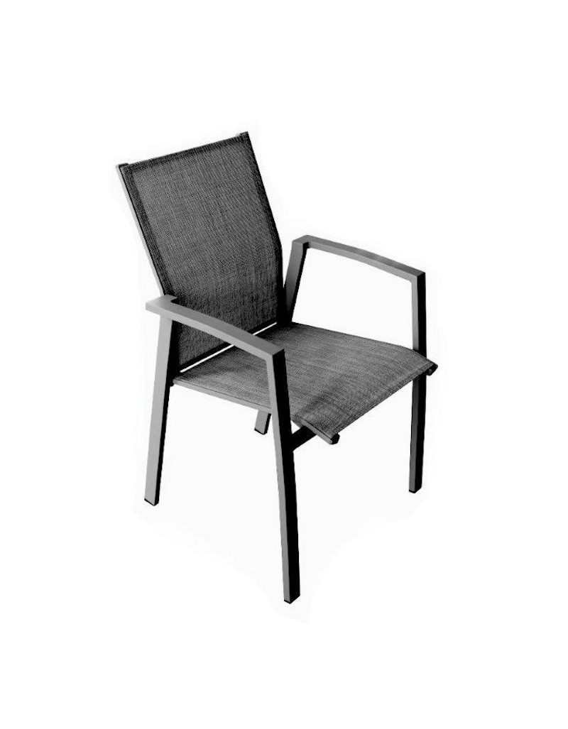 Maili Stackable Armchair Anthracite