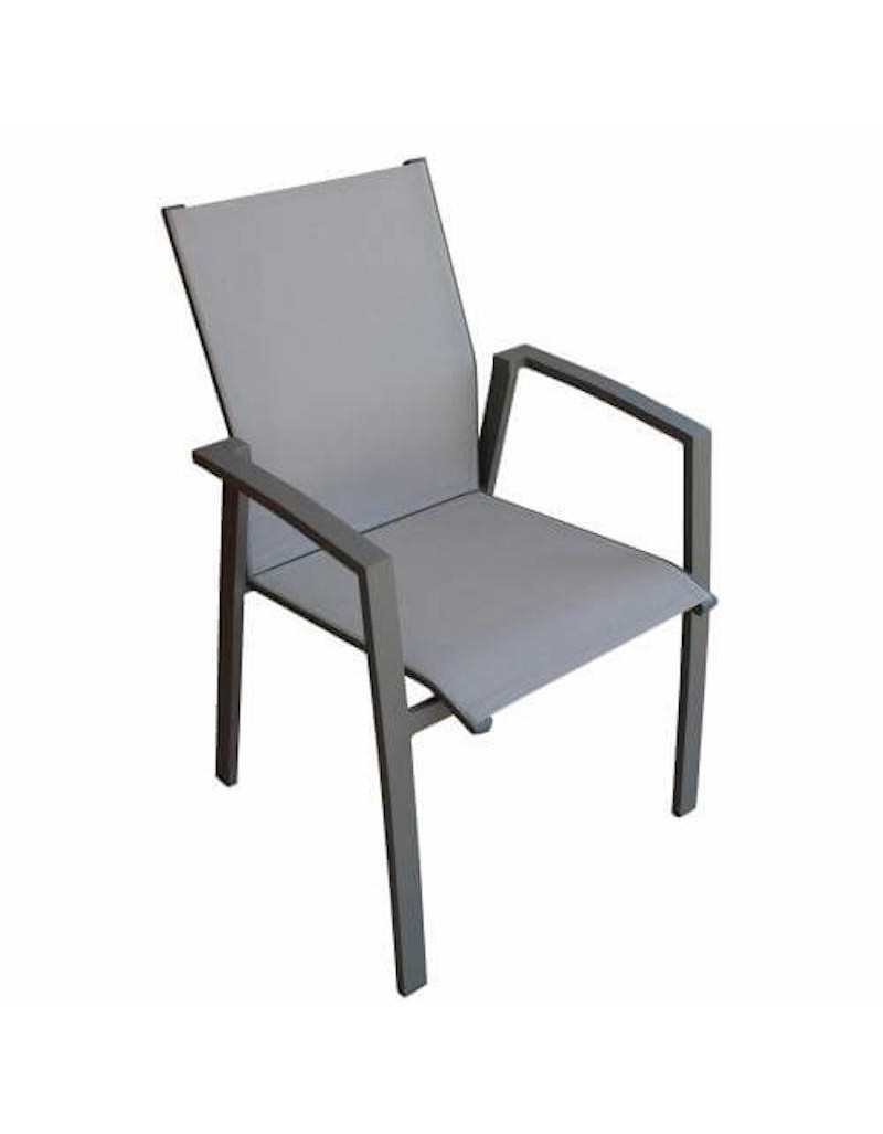 Maili Stackable Armchair Taupe