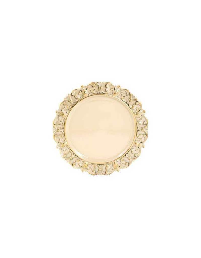 Decorative Ivory / Gold Placemat