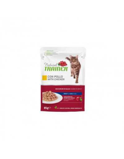 CHAT ADULTE NATUREL AU POULET 85GR