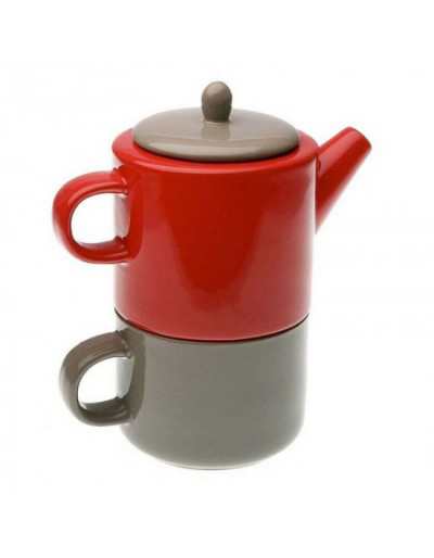 Individual Bicolor Teapot
