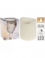 Ivory LED Candle H12 Realistic Flame