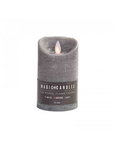 Magic Flame Candle H15 Gray