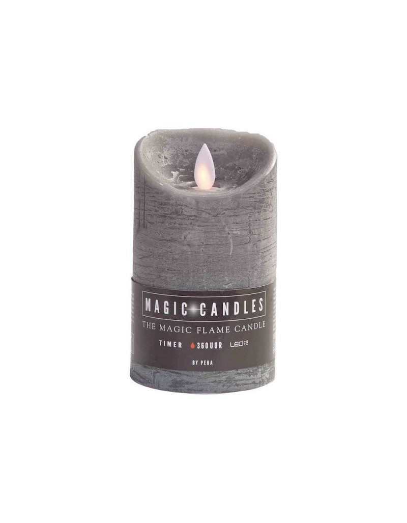 Magic Flame Candle H15 Gray