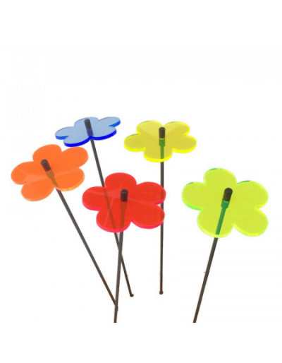 Fluorescent Flower Garden Decoration Medium