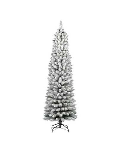 Silvestre Slim Snow Covered Christmas Tree