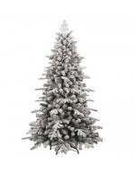 Galaxy Snowy Christmas Tree with Glitter