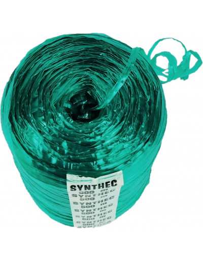 Rafia Sintetica Verde smeraldo bobina 500m