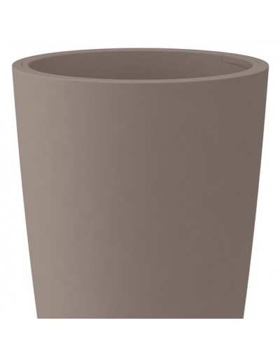 Vaso Style Alto per interni ed esterno 70cm o 85cm tortora