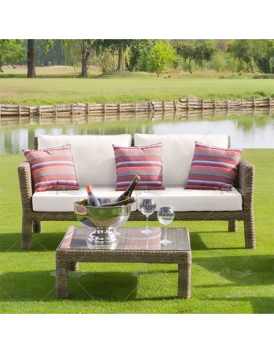 MALIBU two-seater sofa with...