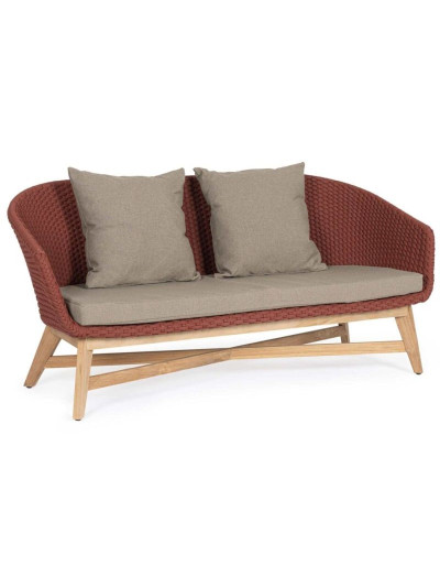 2 seater sofa with cushions...