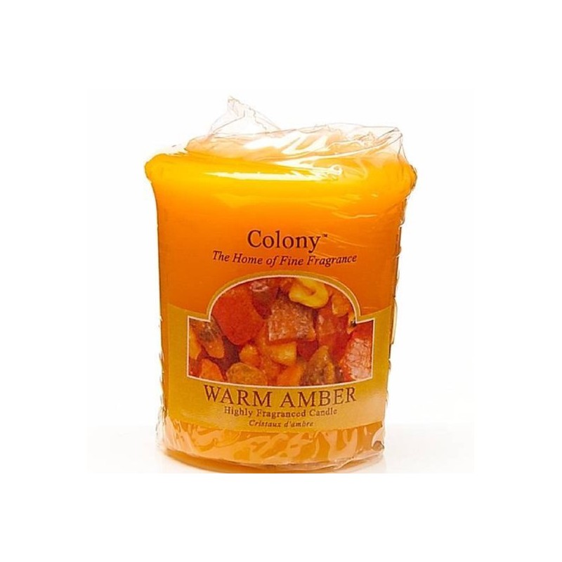 Homescenter candela warm amber Homescenter candela warm amber